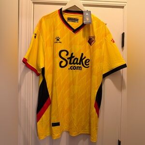 Watford FC Kelme Men’s Size XXL Soccer Jersey NEW with Tags!